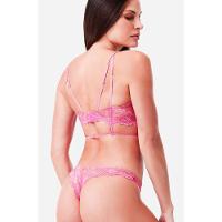 Sutiã Aro Sem Bojo Cropped Renda Amanda - 6