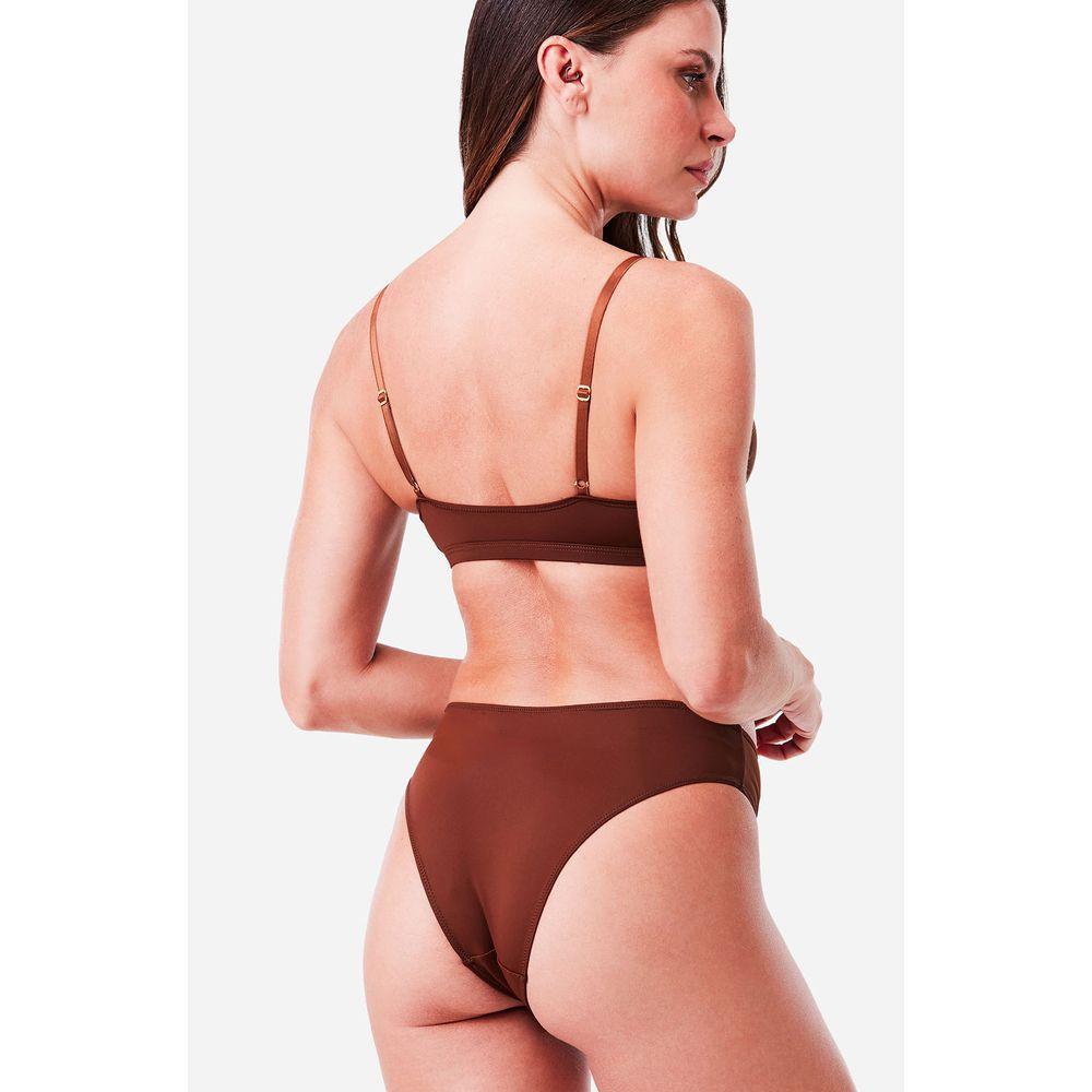 Calcinha Alta Cavada Poliamida Maya - 3