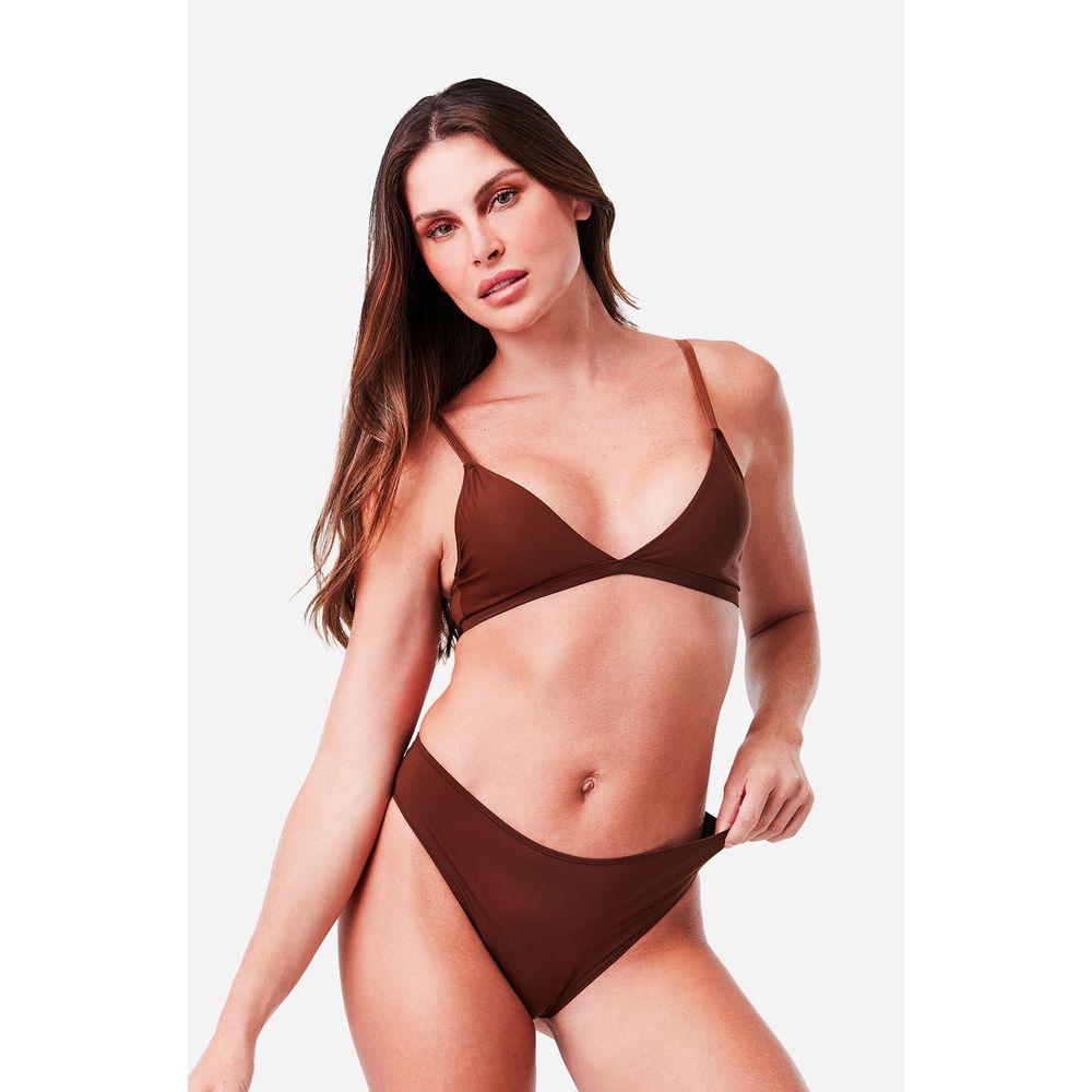 Calcinha Alta Cavada Poliamida Maya - 4