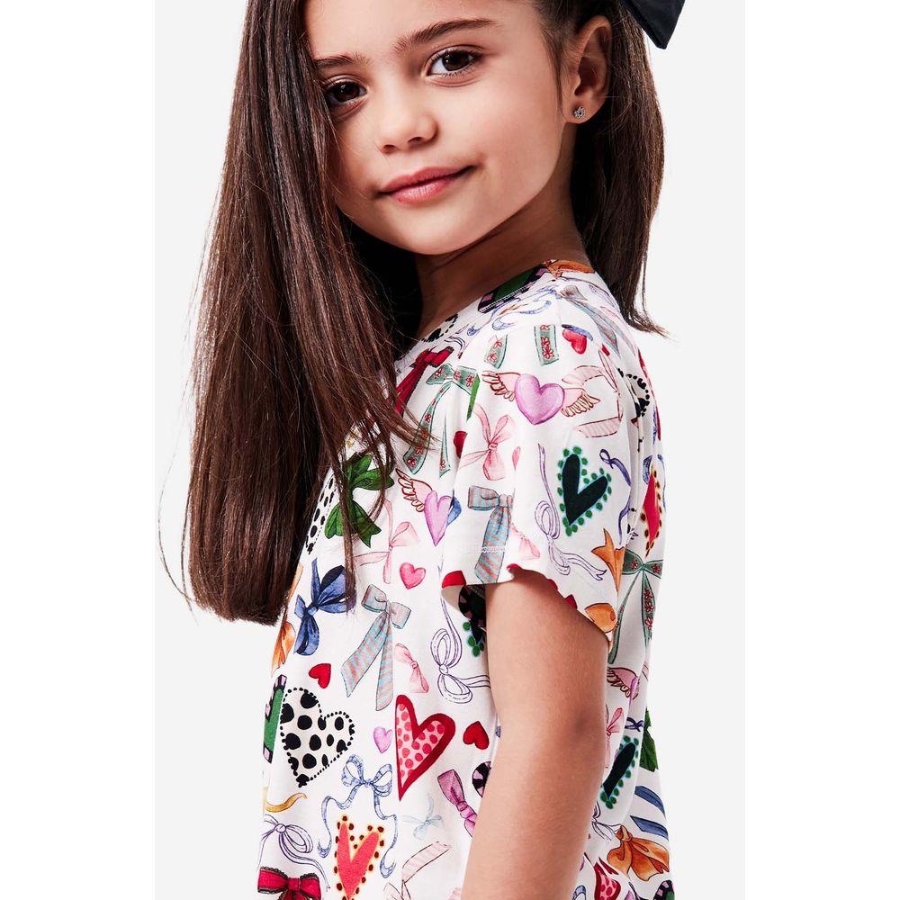 Pijama Curto Malha Amelie Kids - 5