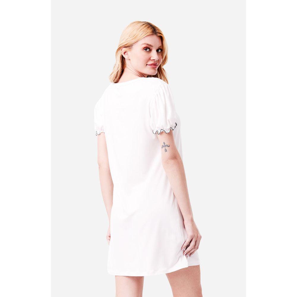 Camisola Curta Manga Curta Malha Dorothy - 3