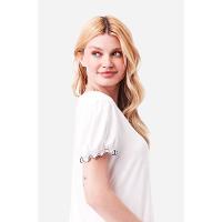 Camisola Curta Manga Curta Malha Dorothy