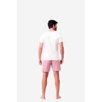 Pijama Curto Tricoline Love Cherry Masculino - 2