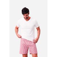 Pijama Curto Tricoline Love Cherry Masculino