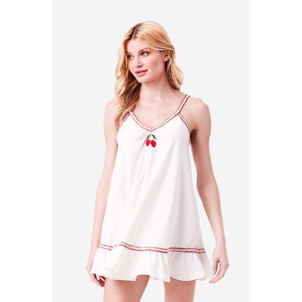 Camisola Curta Alça Malha Mimi - 1