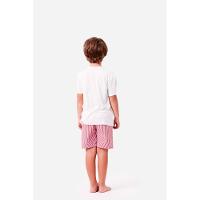 Pijama Curto Tricoline Love Cherry Kids Masculino - 2