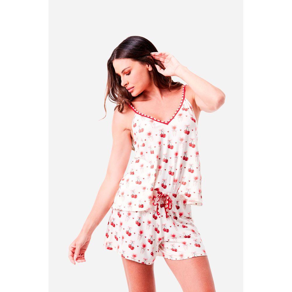 Shortdoll Malha Love Cherry - 5