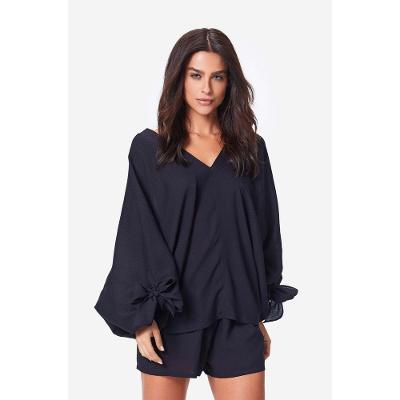 Pijama Curto Manga Média Viscose Isabel