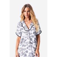 Camisola Midi Manga Curta Malha Lille