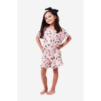 Pijama Curto Manga Curta Malha Mini HoHoHo - 3