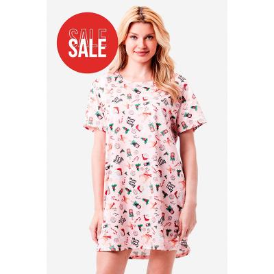 Camisola Curta Manga Curta Malha HoHoHo