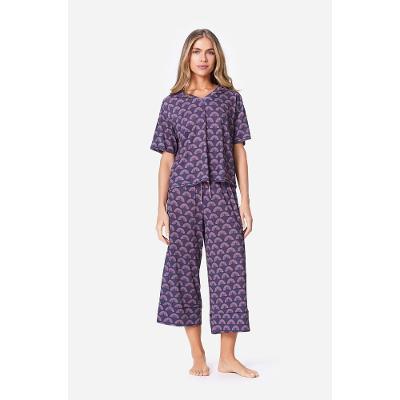 Pijama Capri Jersey Rio das Ondas
