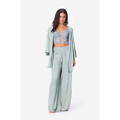 Pijama Longo Trio Malha Anarruga Bahia