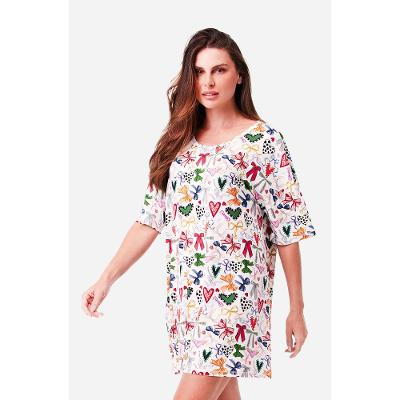 Camisola Curta Manga Curta Malha Amelie