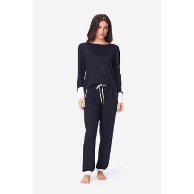 Pijama Longo Legging Malha Horizonte