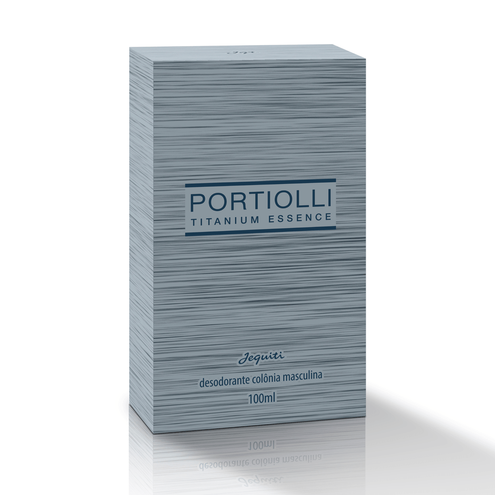 Portiolli Titanium Essence Desodorante Colônia, 100 ml - 3