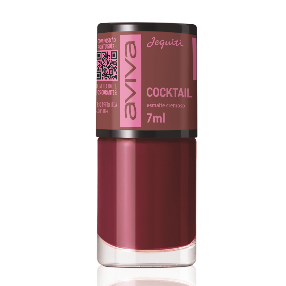 Aviva Esmalte Cremoso Cocktail, 7 ml - 1