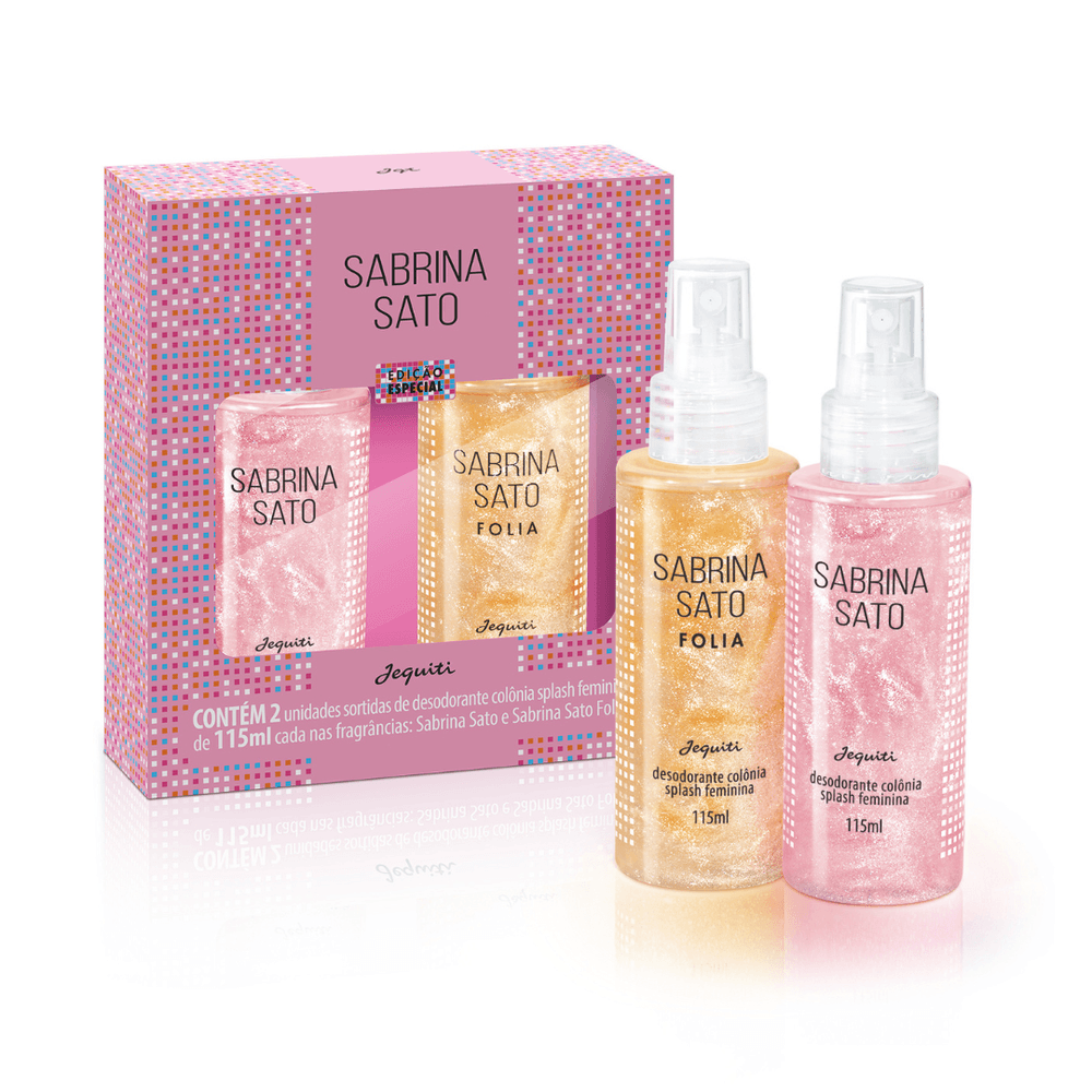 Estojo Splash Sabrina Sato, 2 x 115 ml - 1