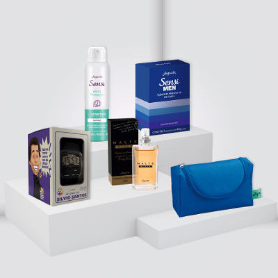 Kit Masculino Sofisticação e Cuidado no Dia a Dia