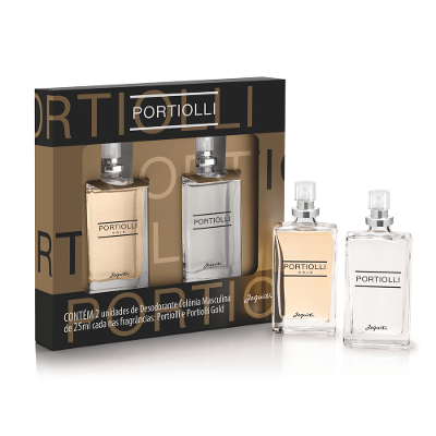 Estojo Portiolli 2 x 25 ml