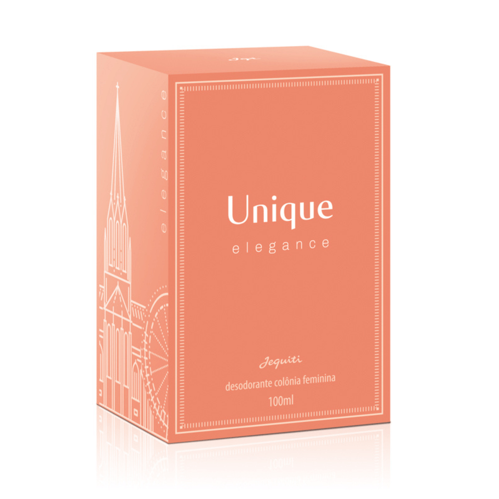Unique Elegance Desodorante Colônia Feminina, 100 ml - 3