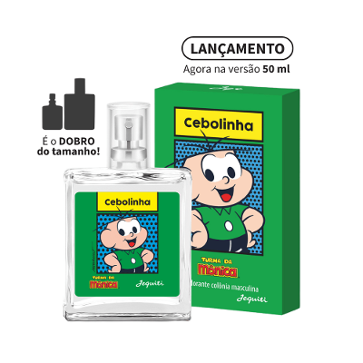 Cebolinha Desodorante Colônia Jequiti, 50ml
