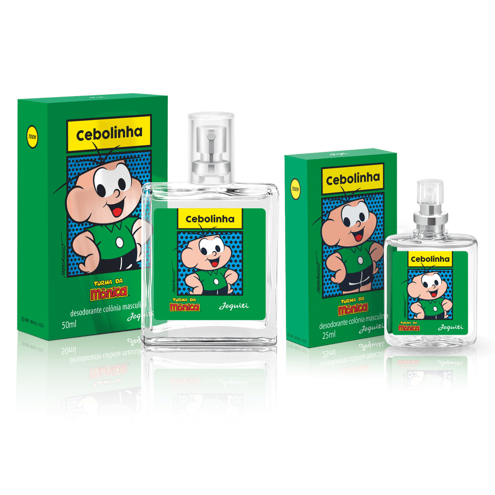 Kit Cebolinha Pai e Filho Turma da Mônica 50 ml + 25 ml - 1