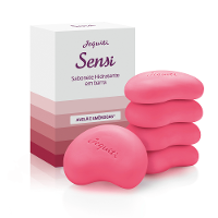 Estojo Sabonete Hidratante Em Barra Sensi Avelã e Amêndoas 5 x 80g - 1