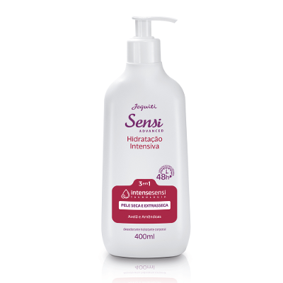 Desodorante Hidratante Corporal  Sensi Avelã e Amêndoas, 400 ml
