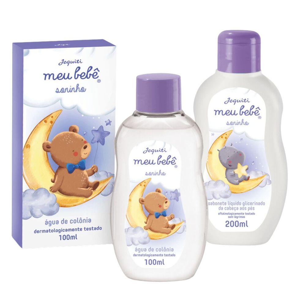 Kit Meu Bebê Água de Colônia Soninho 100 ml + Sabonete Liquido Glicerinado 200 ml - 1