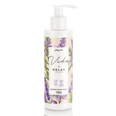 Desodorante Hidratante Corporal Vida + Relax Lavanda, 190 ml