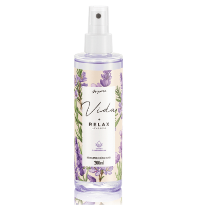 Desodorante Colônia Splash Vida + Relax Lavanda, 200 ml