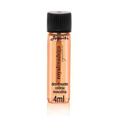 Flaconete Desodorante Colônia Masculina Royal Madeira Signature, 4 ml
