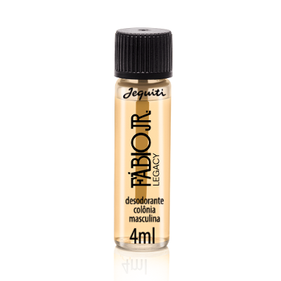 Flaconete Desodorante Colônia Masculina Fabio Jr. Legacy, 4 ml