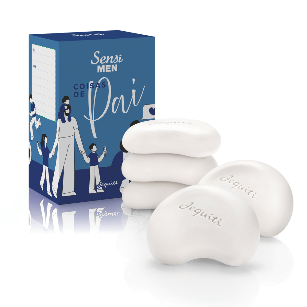 Kit Estojo Sabonete Men Dia dos Pais + Caixa Presenteável - 2