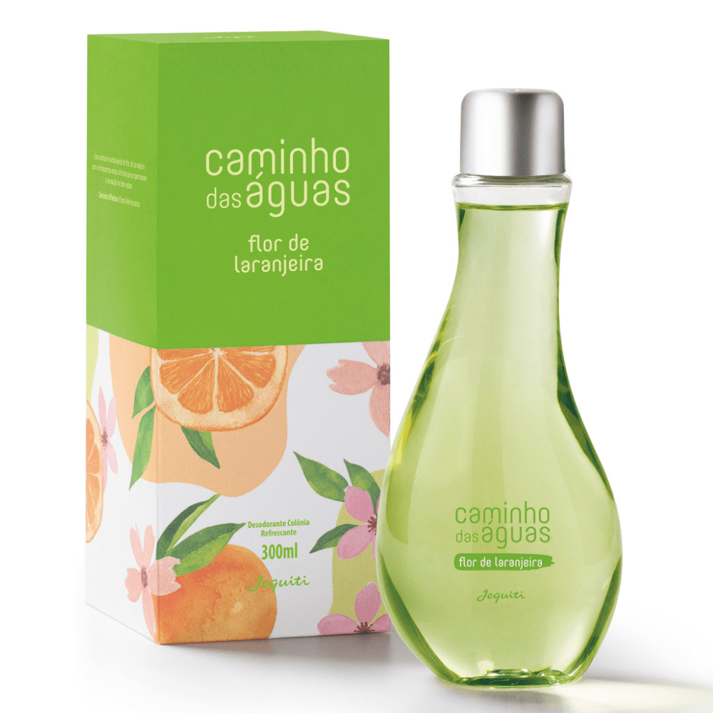 Desodorante Colônia Refrescante Caminho das Águas Flor de Laranjeira Jequiti - 1