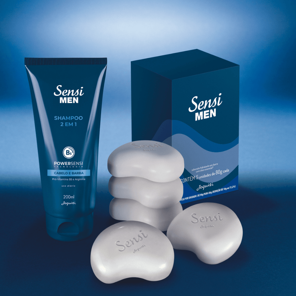 Kit Banho Sensi Men Jequiti - 4
