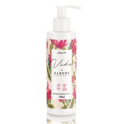 Desodorante Hidratante Corporal Vida + Alegre Flor De Pitaya, 190 ml