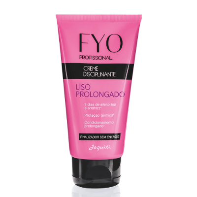 Creme Disciplinante Fyo Profissional Liso Prolongado Jequiti