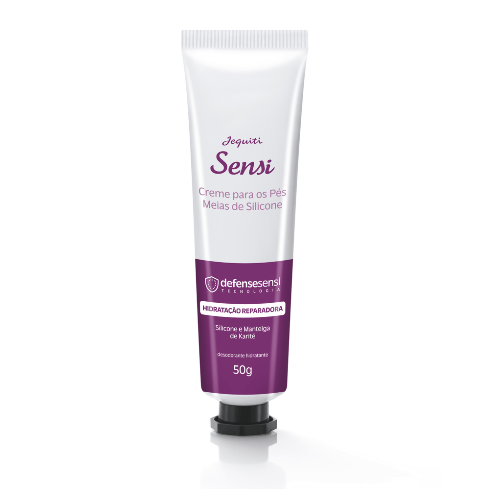 Creme Hidratante Para Os Pés Sensi Meias De Silicone, 50g - 1