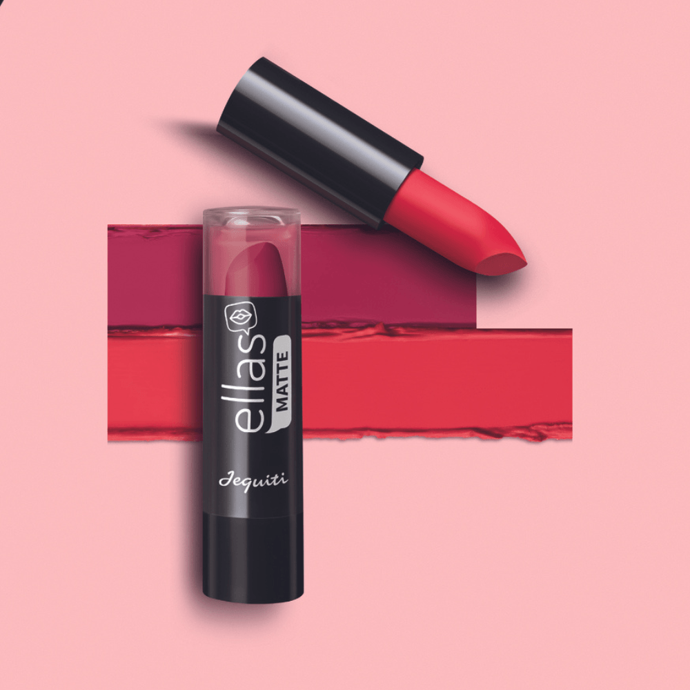 Kit De Batons Matte Ellas Jequiti - 4