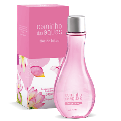 Desodorante Colônia Refrescante Caminho Das Águas Flor De Lotus, 300Ml