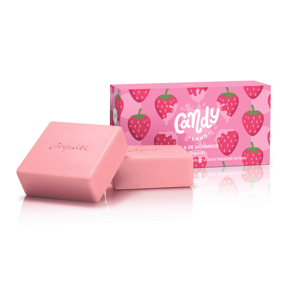 Kit Candy Land: Sabonete 2x80g e Colônia de Bala de Morango 25 ml - 3
