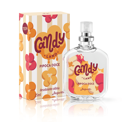 Candy Land Pipoca Doce Desodorante Colônia, 25 ml