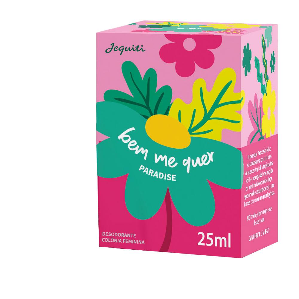 Bem-Me-Quer Paradise Desodorante Colônia Feminina, 25 ml - 3