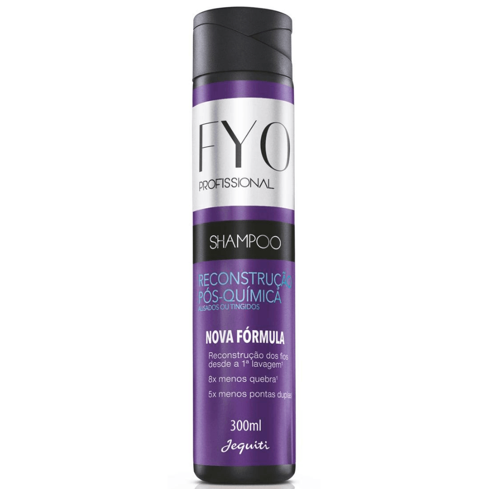 Shampoo Fyo Profissional Reconstrução Pós-Química Alisados ou Tingidos Jequiti - 1