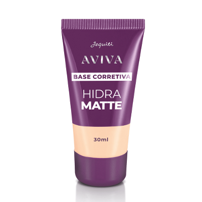 Base Corretiva Aviva Hidra Matte J40, 30 ml