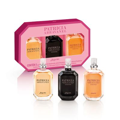 Estojo Patricia Abravanel, 3 x 25 ml