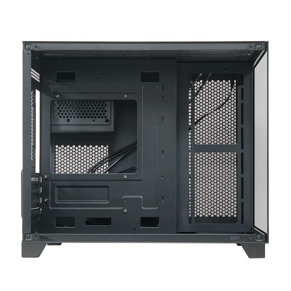 Gabinete Gamer Husky Dome 210, Mini Tower, M-ATX, Lateral e Frontal em Vidro, Sem FANs, Preto - HGN210PT - 2