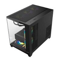 Gabinete Gamer Husky Dome 210, Mini Tower, M-ATX, Lateral e Frontal em Vidro, Sem FANs, Preto - HGN210PT - 5